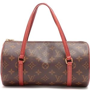 Louis Vuitton Monogram Papillion 26 Barrel Bag - M51366